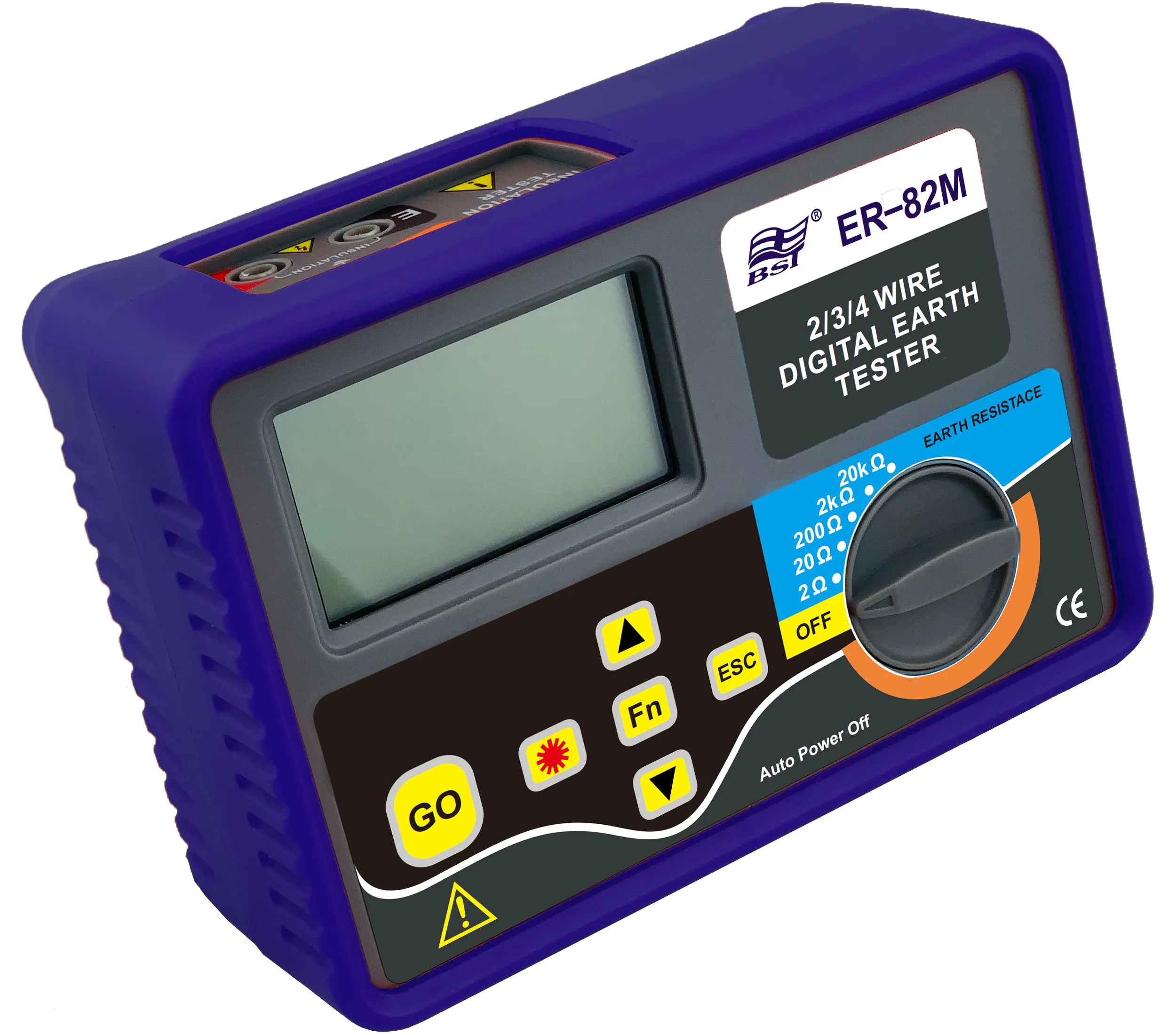 ER-82M Economical Earth Resistance Tester — Manual Range